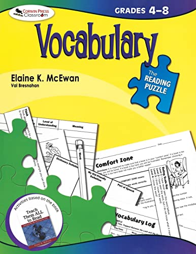 Stock image for The Reading Puzzle: Vocabulary, Grades 4-8 (NULL) for sale by Chiron Media