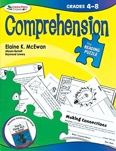 Stock image for The Reading Puzzle: Comprehension, Grades 4-8 (NULL) for sale by Chiron Media