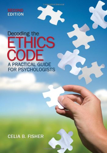 Imagen de archivo de Decoding the Ethics Code : A Practical Guide for Psychologists a la venta por Better World Books