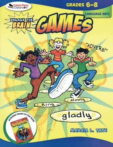 Beispielbild fr Engage the Brain: Games, Language Arts, Grades 6-8 zum Verkauf von Once Upon A Time Books