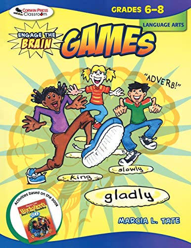 Imagen de archivo de Engage the Brain: Games, Language Arts, Grades 6-8 a la venta por Once Upon A Time Books