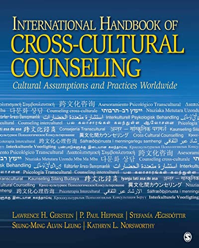 Imagen de archivo de International Handbook of Cross-Cultural Counseling: Cultural Assumptions and Practices Worldwide a la venta por BooksRun