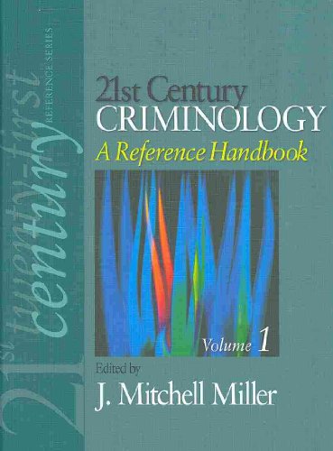 9781412960199: 21st Century Criminology: A Reference Handbook (21st Century Reference)