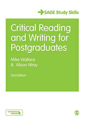 Beispielbild fr Critical Reading and Writing for Postgraduates (Student Success) zum Verkauf von WorldofBooks