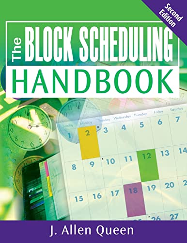 Imagen de archivo de The Block Scheduling Handbook a la venta por Red's Corner LLC