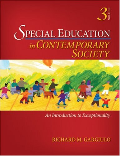 Imagen de archivo de Special Education in Contemporary Society: An Introduction to Exceptionality, 3rd Edition a la venta por HPB Inc.