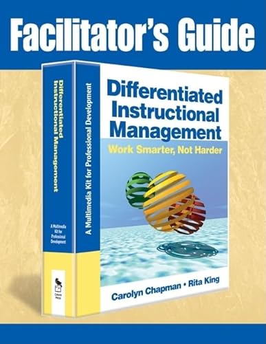 Differentiated Instructional Management (Multimedia Kit): A Multimedia Kit for Professional Development (9781412963572) by Chapman, Carolyn