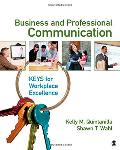 Beispielbild fr Business and Professional Communication : KEYS for Workplace Excellence zum Verkauf von Better World Books