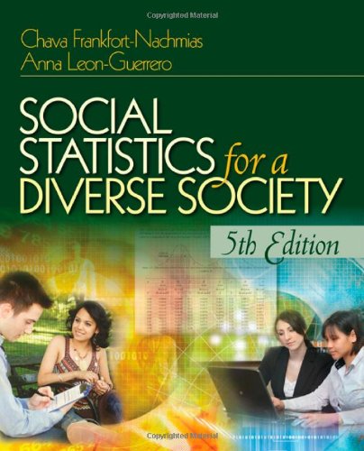 Imagen de archivo de Social Statistics for a Diverse Society a la venta por Better World Books