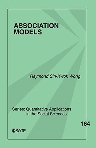 Imagen de archivo de Association Models (Quantitative Applications in the Social Sciences) a la venta por Lucky's Textbooks