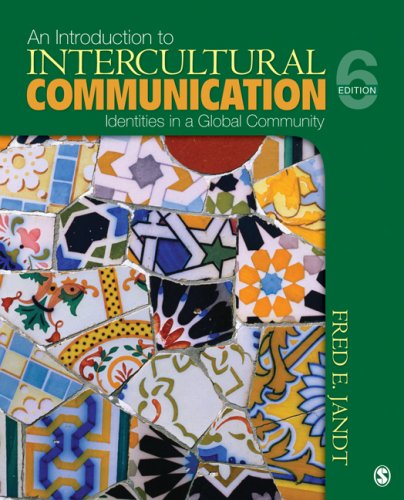 9781412970105: An Introduction to Intercultural Communication: Identities in a Global Community