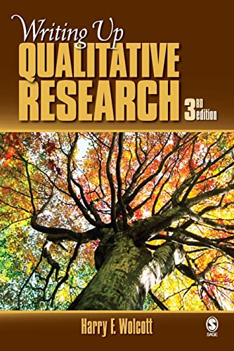 Imagen de archivo de Writing Up Qualitative Research a la venta por BooksRun