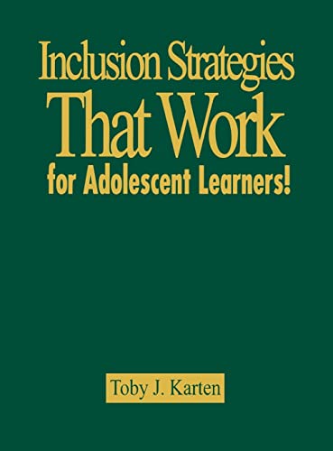 Stock image for Inclusion Strategies That Work for Adolescent Learners! for sale by Lucky's Textbooks