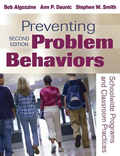 Beispielbild fr Preventing Problem Behaviors : Schoolwide Programs and Classroom Practices zum Verkauf von Better World Books