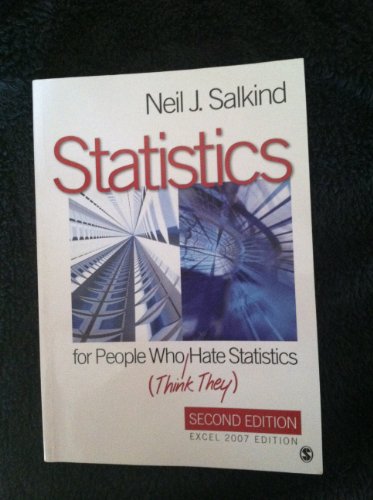 9781412971027: Statistics for People Who (Think They) Hate Statistics: Excel 2007 Edition