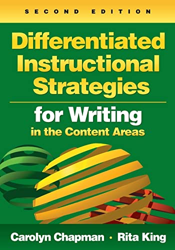 9781412972321: Differentiated Instructional Strategies for Writing in the Content Areas