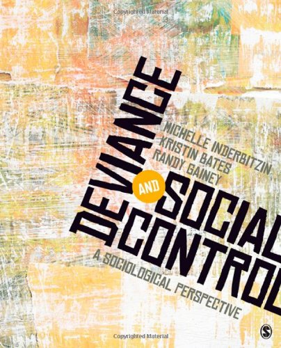 Imagen de archivo de Deviance and Social Control: A Sociological Perspective a la venta por BooksRun