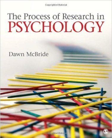 Imagen de archivo de The Process of Research in Psychology a la venta por ThriftBooks-Atlanta