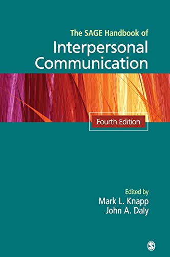 Beispielbild fr The SAGE Handbook of Interpersonal Communication zum Verkauf von BooksRun