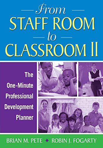 Beispielbild fr From Staff Room to Classroom II : The One-Minute Professional Development Planner zum Verkauf von Better World Books