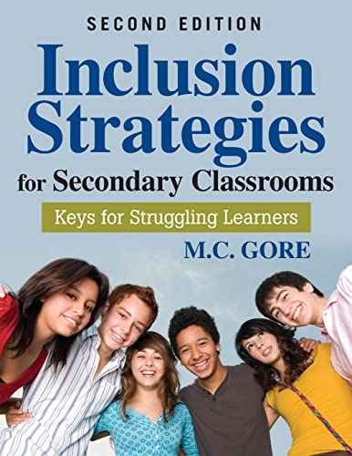 Stock image for Inclusion Strategies for Secondary Classrooms: Keys for Struggling Learners for sale by Goodwill Southern California