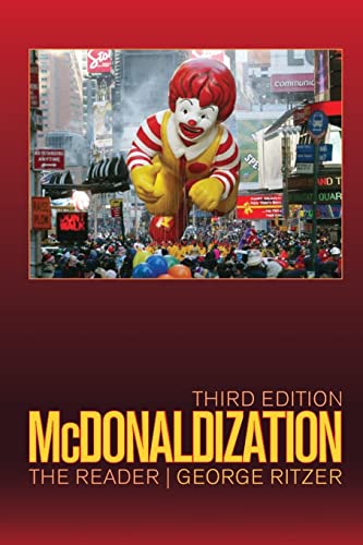 Beispielbild fr McDonaldization: The Reader zum Verkauf von Open Books