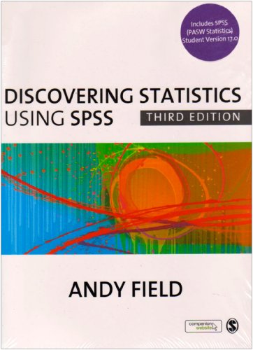 Imagen de archivo de Field, Discovering Statistics Using SPSS, 3e 'and' SPSS CD Version 17.0 a la venta por Better World Books