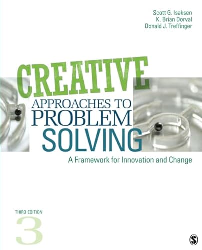Beispielbild fr Creative Approaches to Problem Solving: A Framework for Innovation and Change zum Verkauf von BooksRun
