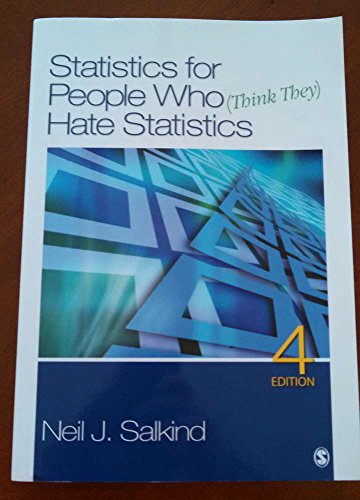 Imagen de archivo de Statistics for People Who (Think They) Hate Statistics, 4th a la venta por SecondSale
