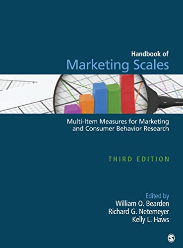 Stock image for Handbook of Marketing Scales: Multi-Item Measures for Marketing and Consumer Behavior Research (Association for Consumer Research) for sale by Anybook.com
