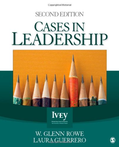 Stock image for Cases in Leadership for sale by Better World Books