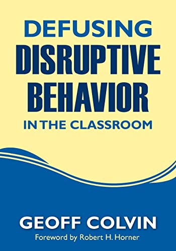 Stock image for Defusing Disruptive Behavior in the Classroom for sale by Half Price Books Inc.
