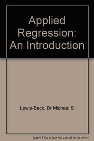 Lewis-Beck: Applied Regression + SPSS CD 17.0 (9781412980623) by Lewis-Beck, Michael S.