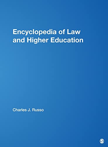 Stock image for Encyclopedia of Law and Higher Education for sale by Better World Books: West