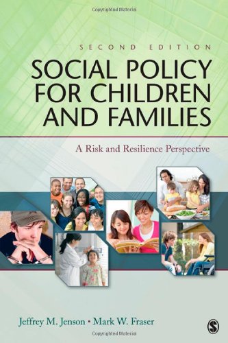 Imagen de archivo de Social Policy for Children and Families: A Risk and Resilience Perspective a la venta por SecondSale