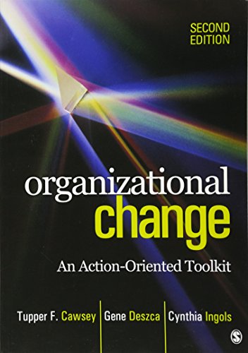 Beispielbild fr Organizational Change : An Action-Oriented Toolkit zum Verkauf von Better World Books