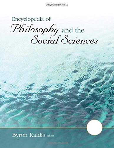 9781412986892: Encyclopedia of Philosophy and the Social Sciences