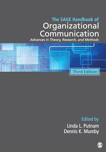 9781412987721: The Sage Handbook of Organizational Communication: Advances in Theory, Research, and Methods