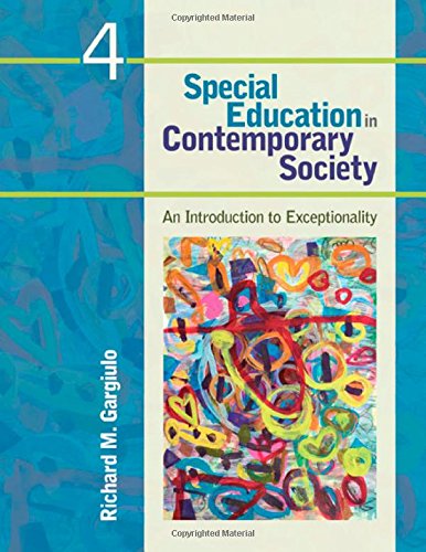 Imagen de archivo de Special Education in Contemporary Society: An Introduction to Exceptionality a la venta por BookHolders