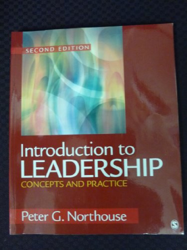 Beispielbild fr Introduction to Leadership: Concepts and Practice zum Verkauf von SecondSale