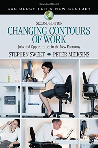 Stock image for Changing Contours of Work : Jobs and Opportunities in the New Economy for sale by Better World Books