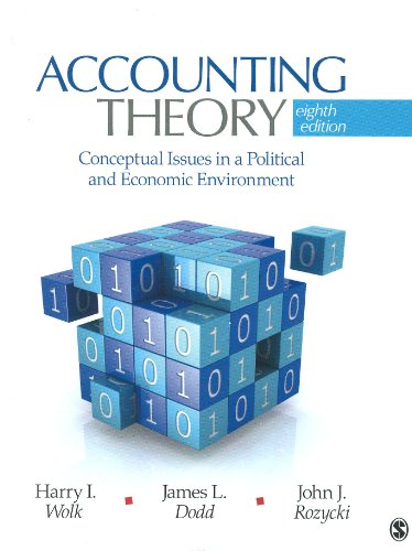 Beispielbild fr Accounting Theory : Conceptual Issues in a Political and Economic Environment zum Verkauf von Better World Books