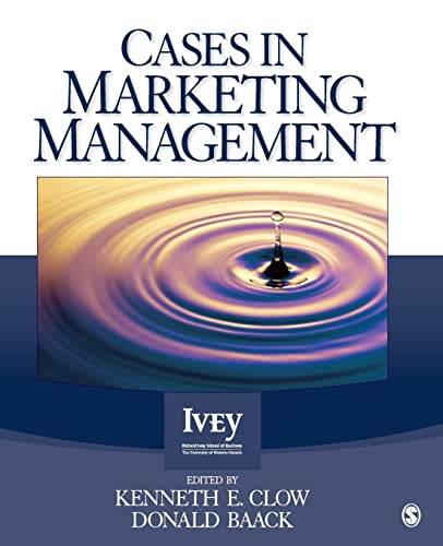 Stock image for Cases in Marketing Management (The Ivey Casebook Series) for sale by Phatpocket Limited