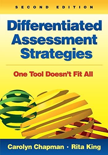 Stock image for Differentiated Assessment Strategies: One Tool Doesnt Fit All for sale by Goodwill of Colorado