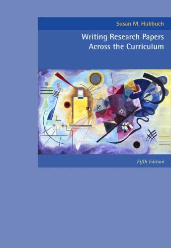 Stock image for Cengage Advantage Books: Writing Research Papers Across the Curriculum (with InfoTrac) (Advantage (Thomson)) for sale by SecondSale