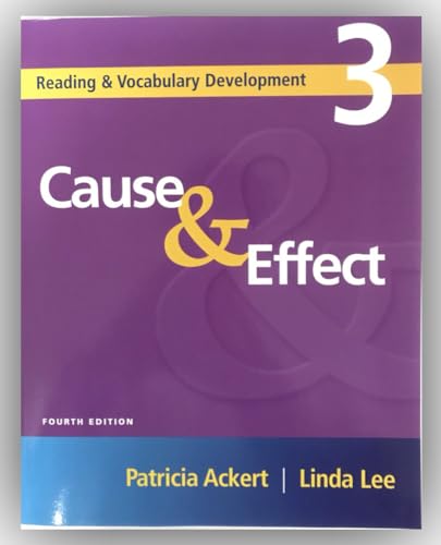 Imagen de archivo de Cause & Effect (Reading & Vocabulary Development, 3) a la venta por Orion Tech