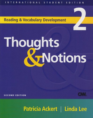9781413004465: Thoughts and Notions