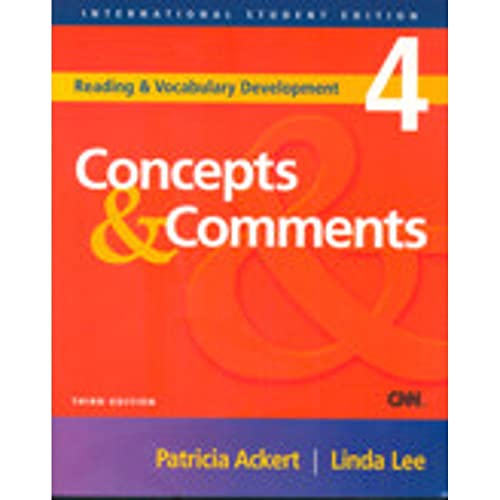 9781413004489: Concepts & Comments: International Student Edition