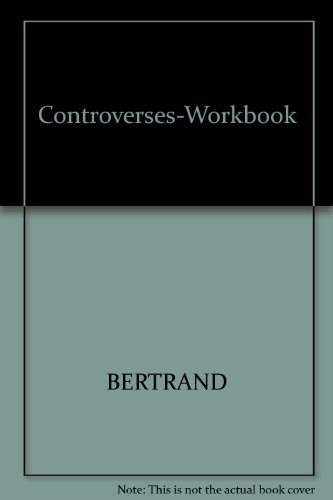 Beispielbild fr Workbook for Controverses zum Verkauf von ThriftBooks-Atlanta