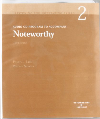 9781413005936: Noteworthy 2: Listening & Notetaking Skills